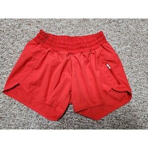 Red Women's Athletic Shorts